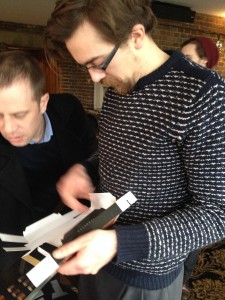 Matt fudges the folding