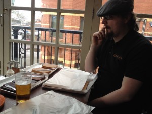 Ray is flummoxed ... no, that's lager!