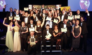 Taste of Kent Award 2014 winners looking suitably pleased