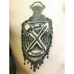 The fudgeteers coat of arms ...