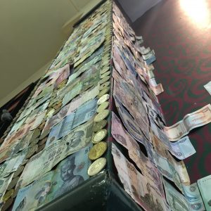 Edinburgh's international wall of lucre