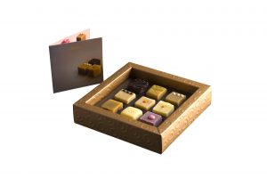 Our Mixology Confection selection of nine booze-infused, handmade fudge