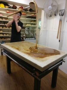 Matthew Young showing (off) us how it's done ...